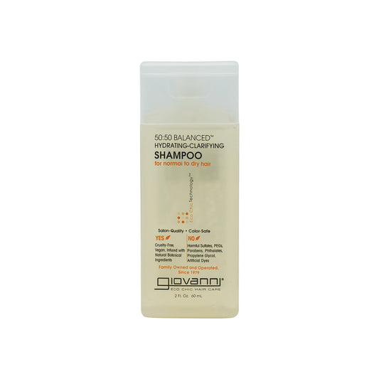 Giovanni 50:50 Balanced™ Hydrating-Clarifying Shampoo 60ml