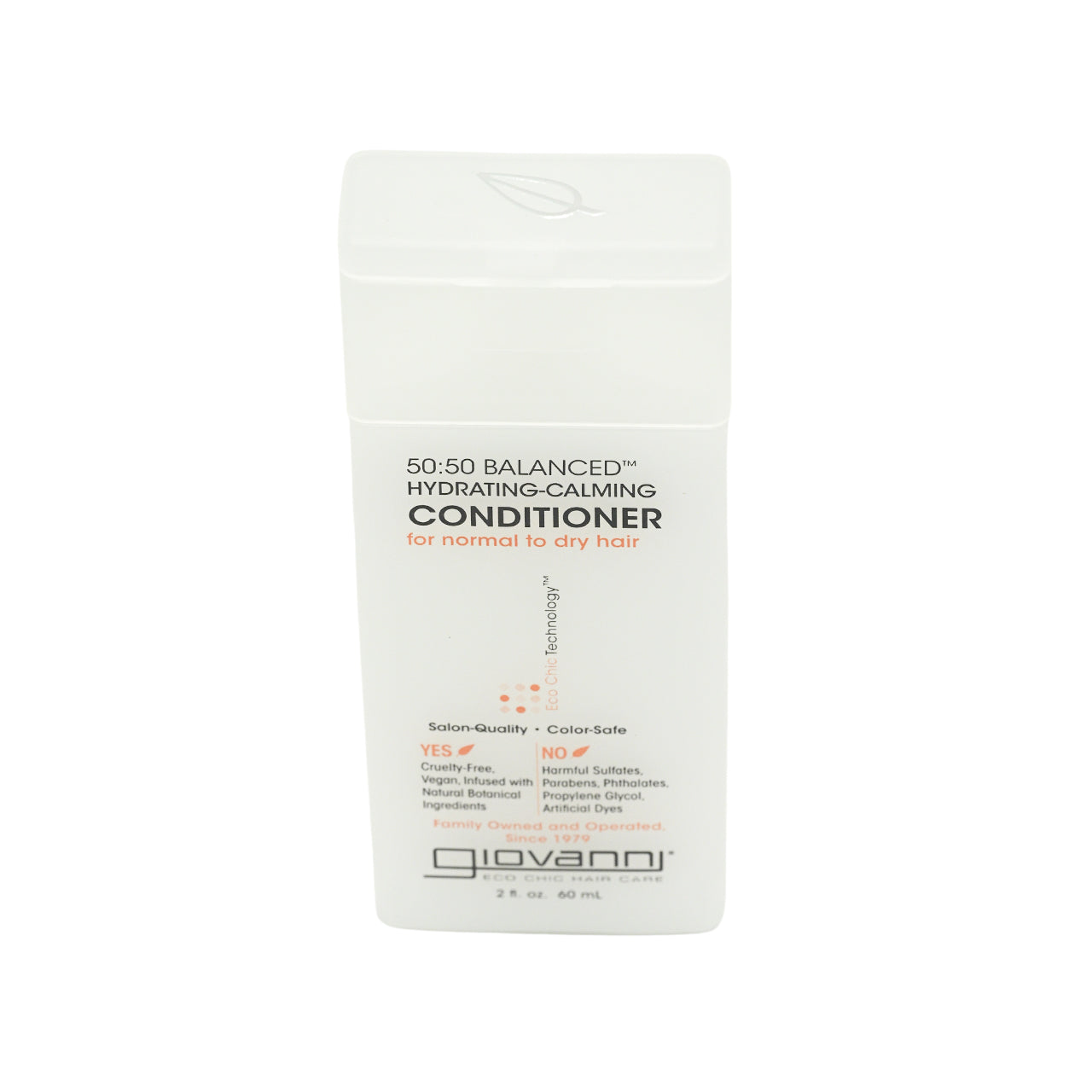 Giovanni 50:50 Balanced Hydrating-Calming Conditioner revitalizes hair with pure herbal extracts, vitamins, and proteins. This pH-balanced formula repairs color-damaged hair, locks in vibrancy, and enhances shine. Botanical essences provide deep moisturizing and soothing effects, leaving hair radiant and healthy.