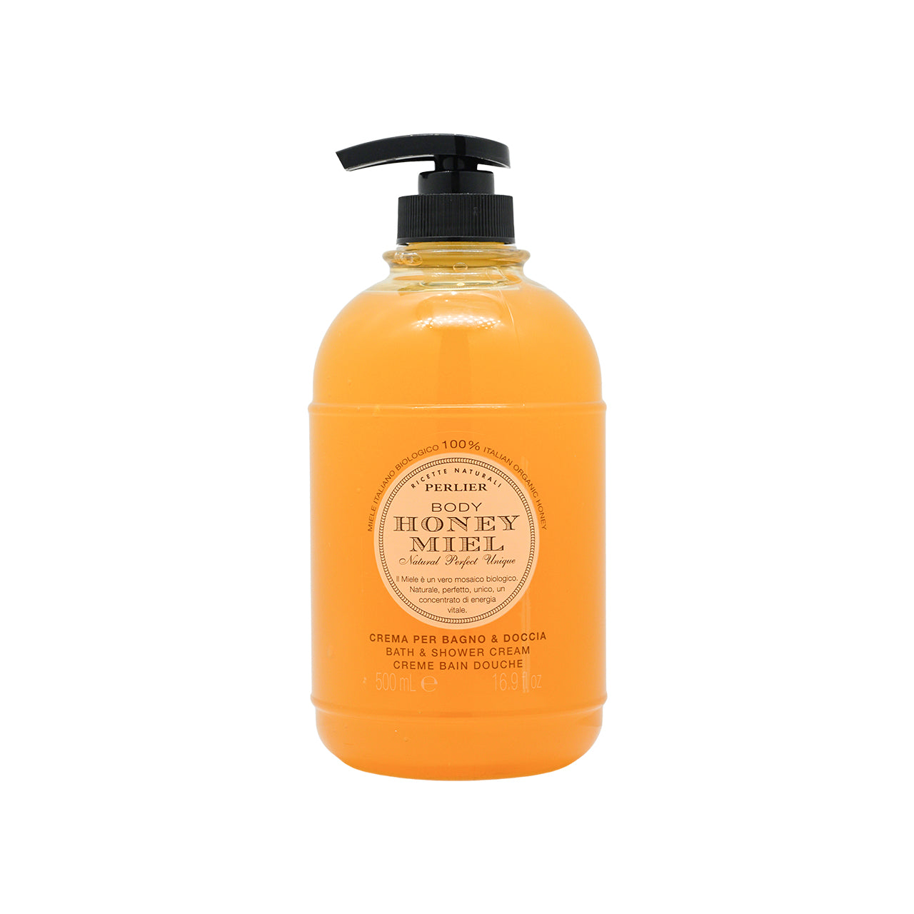 Perlier Honey Miel Bath & Shower Cream 500ml  | Sasa Global eshop