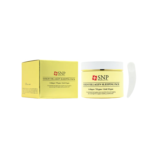 SNP Gold Collagen Sleeping Pack 100g  | Sasa Global eshop