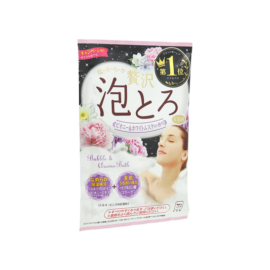 Cow Bubble Bath Additives Peony & White Musk 30g | Sasa Global eShop