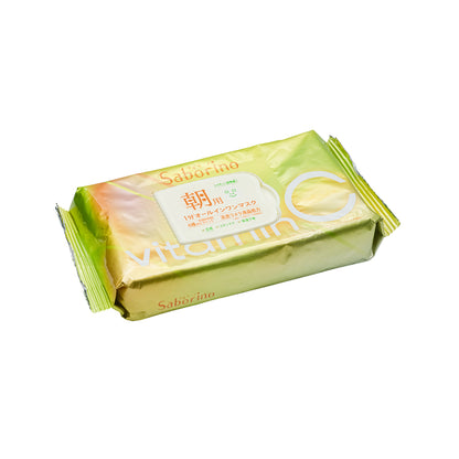 BCL Saborino Morning Facial Mask Vita Citrus 30pcs | Sasa Global eShop