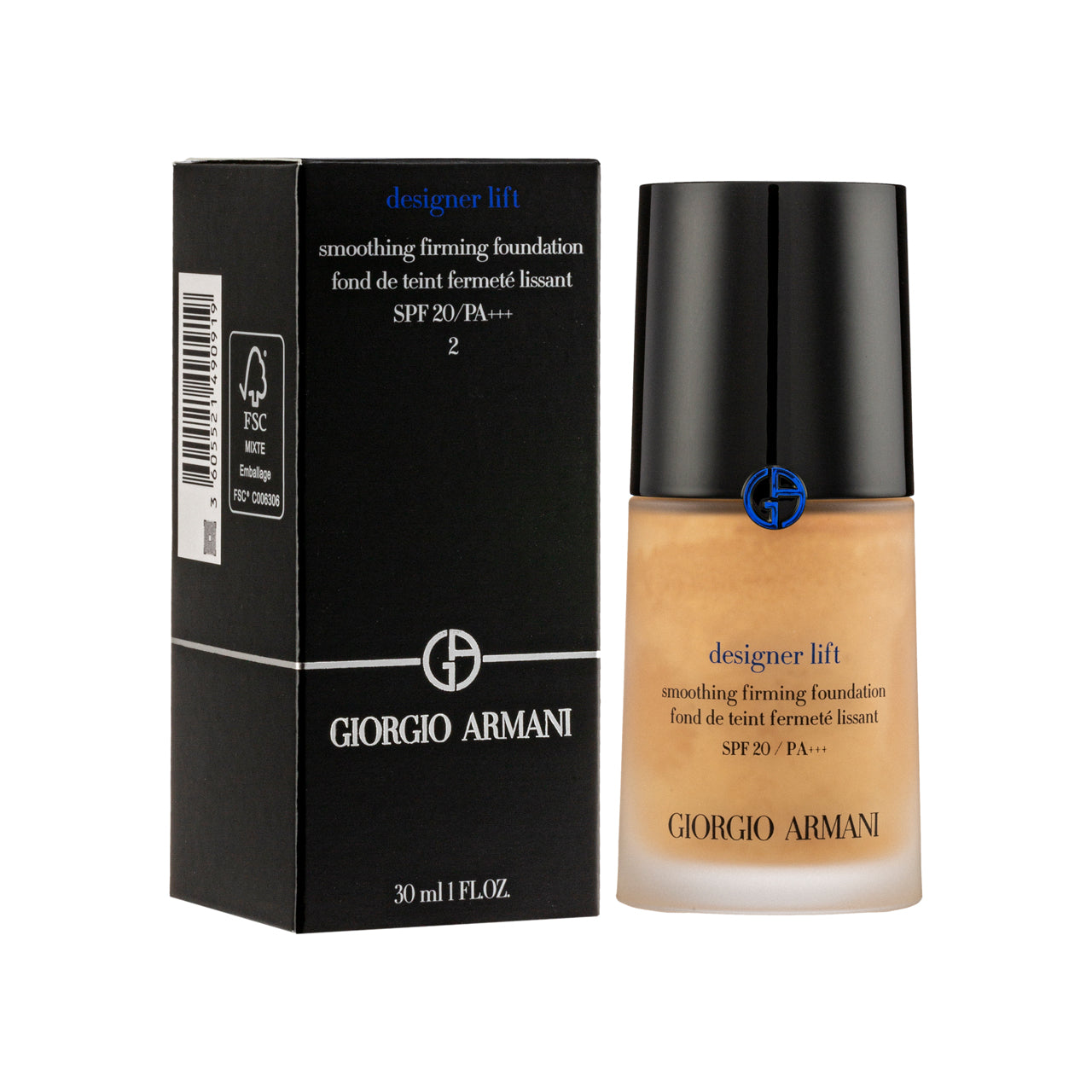 Giorgio Armani Designer Lift Smoothing Firming Foundation SPF20 Pa+++ 30ML | Sasa Global eShop