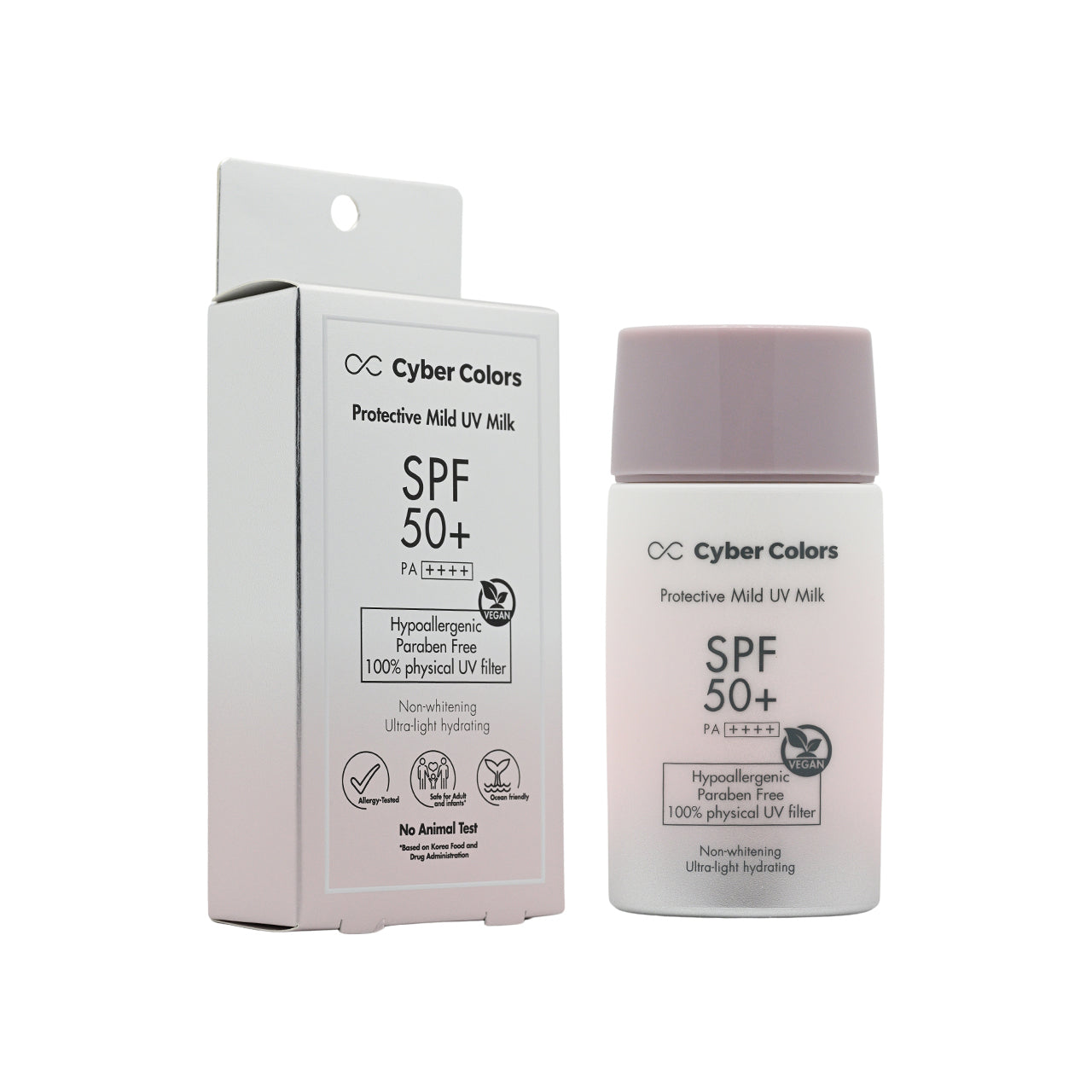 Cyber Colors Protective Mild Uv Milk SPF50+Pa++++ 50ML Cyber Colors