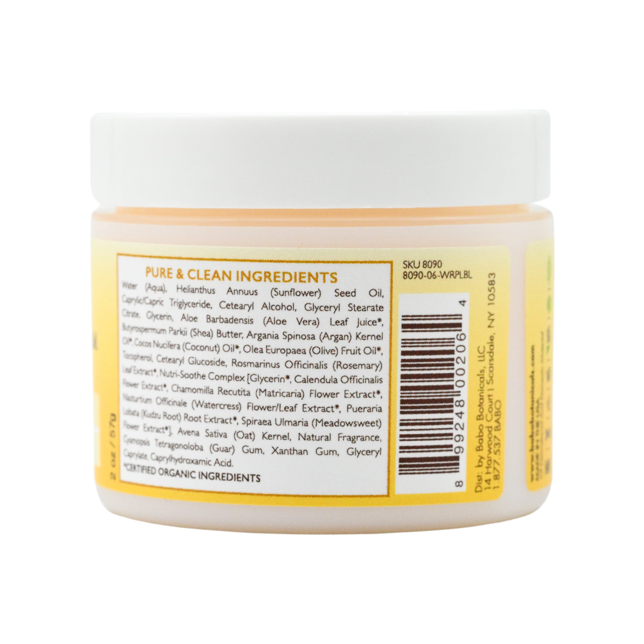 Babo Botanicals Miracle Moisturizing Cream 57g