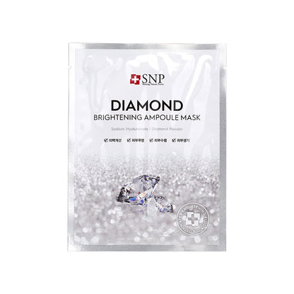 SNP Diamond Brightening Ampoule Mask 10pcs