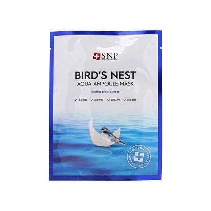 SNP Bird's Nest Aqua Ampoule Mask 10pcs