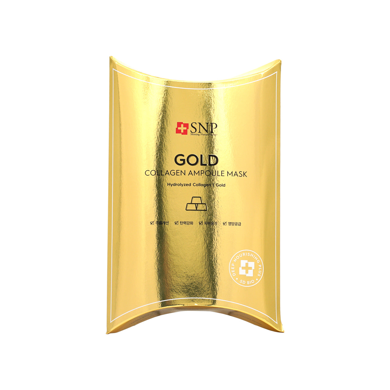 SNP Gold Collagen Ampoule Mask 10pcs  | Sasa Global eshop