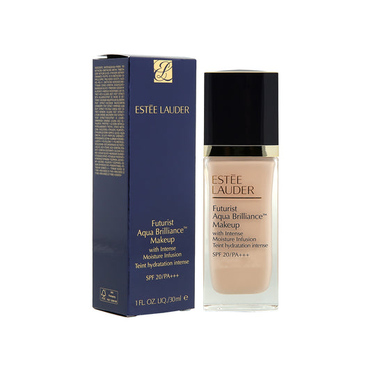 Estee Lauder Futurist Aqua Brilliance Makeup with Intense Moisture Infusion SPF 20(#1C0) 30ml | Sasa Global eShop