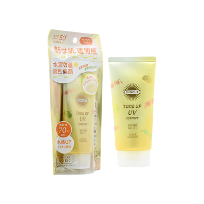 Kose Cosmeport SPF50+PA++++ Tone Up Uv Essence #Butter Yellow 80g