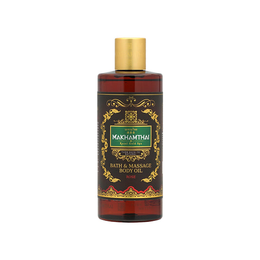 Makhamthai Bath & Massage Body Oil - Rose 300ml | Sasa Global eShop