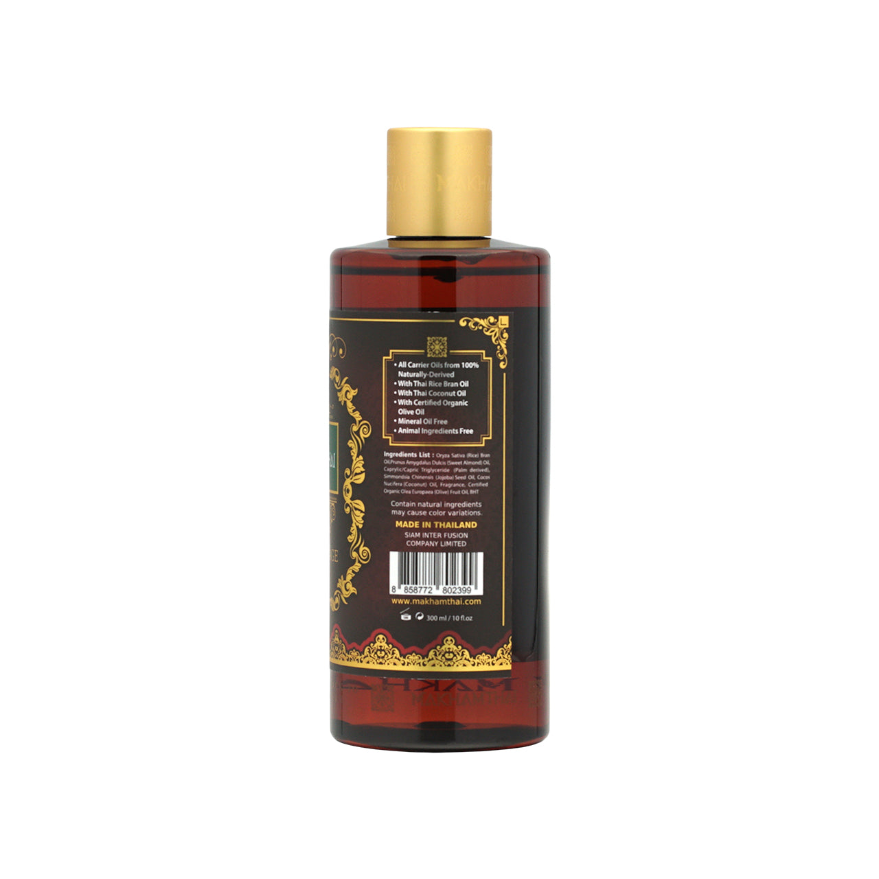 Makhamthai Bath & Massage Body Oil - Rose 300ml