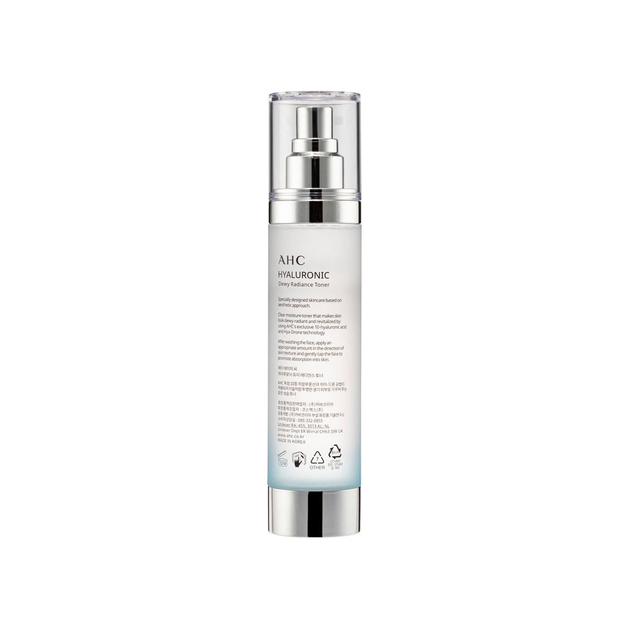 A.H.C Hyaluronic Dewy Radiance Toner 100ML | Sasa Global eShop