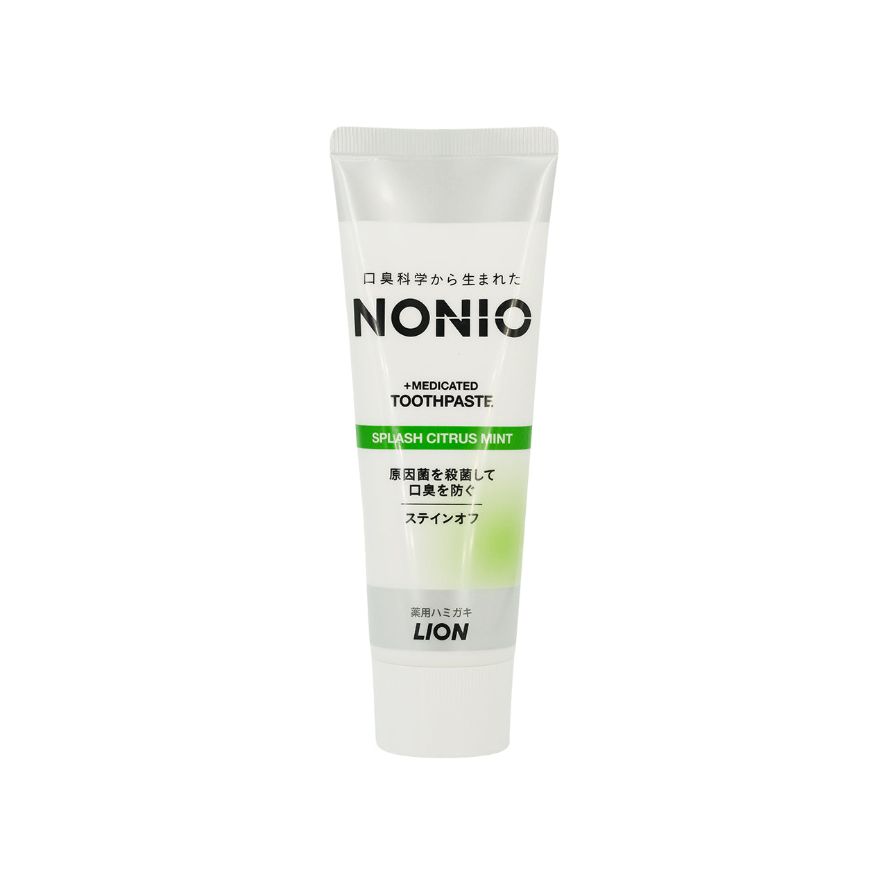 Lion Nonio Toothpaste Splash Citrus Mint 130g | Sasa Global eShop