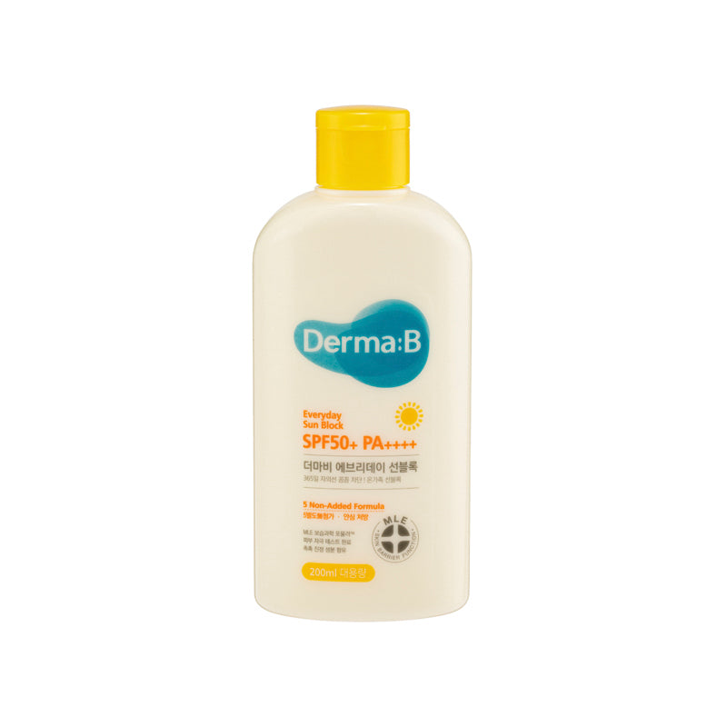 Derma B Everyday Sun Sunblock SPF50+Pa++++ 200ML | Sasa Global eShop