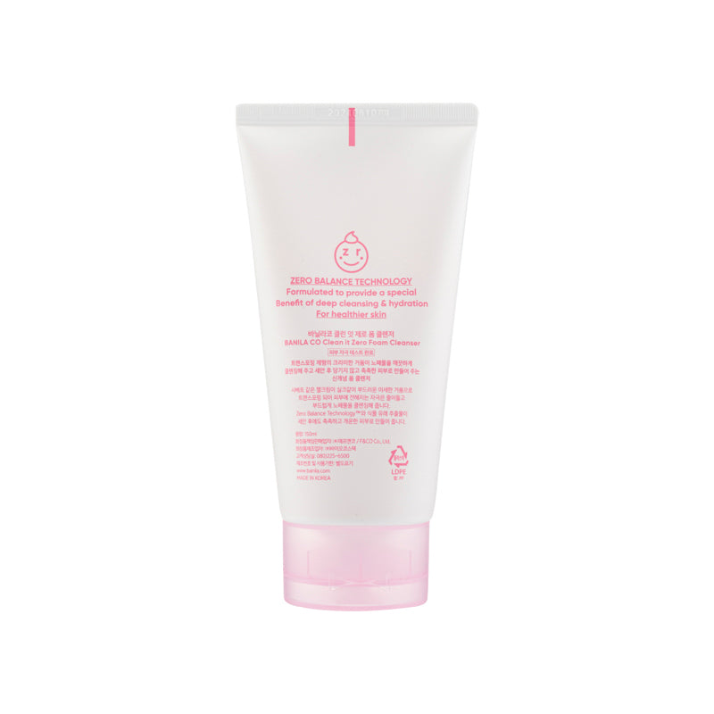 Banila Co Clean It Zero Foam Cleanser 150ml | Sasa Global eShop