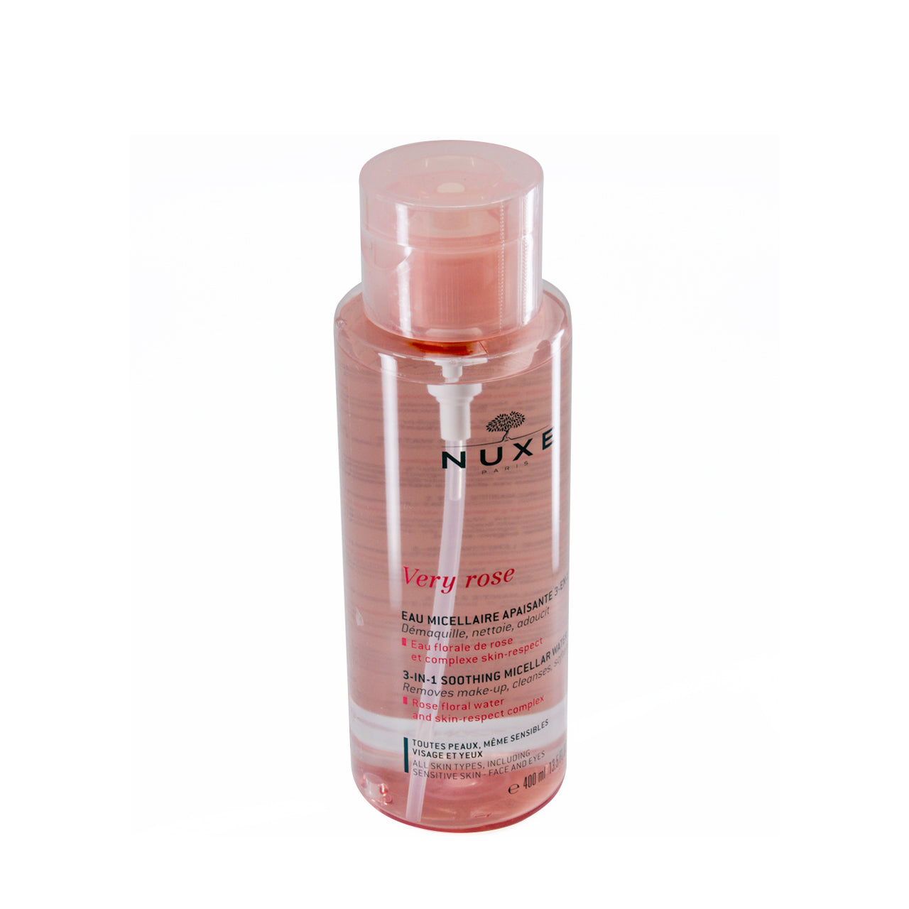 Nuxe 3 In 1 Soothing Micellar Water Very Rose 400ML | Sasa Global eShop