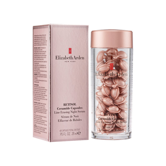 Elizabeth Arden Retinol Ceramide Capsules Line Erasing Night Serum 60Capsules | Sasa Global eShop