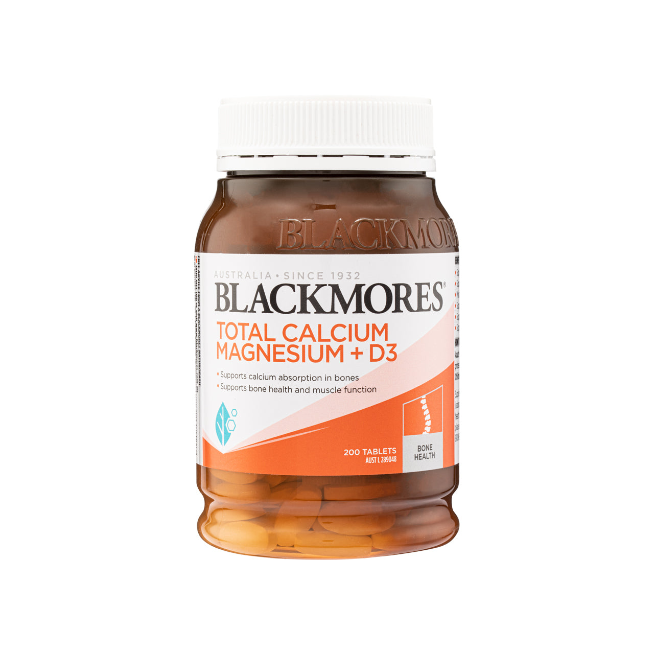 Blackmores Total Calcium Magnesium + D3 200 Tablets | Sasa Global eShop