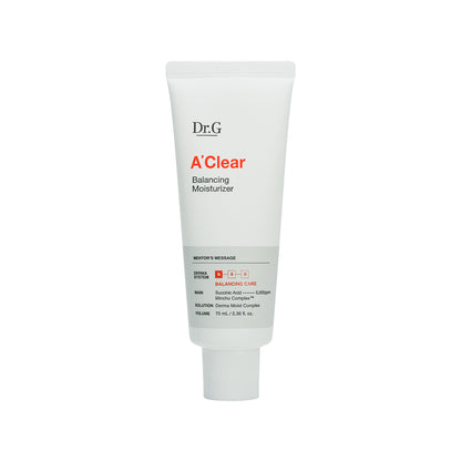 Dr.G A-Clear Balancing Moisturizer 70ml | Sasa Global eShop