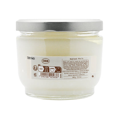 Sabon White Tea Body Scrub 600g | Sasa Global eShop