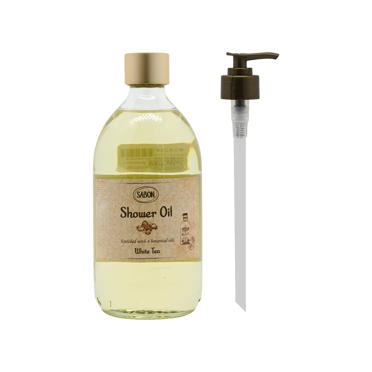 Sabon Shower Oil White Tea 500ml  | Sasa Global eshop