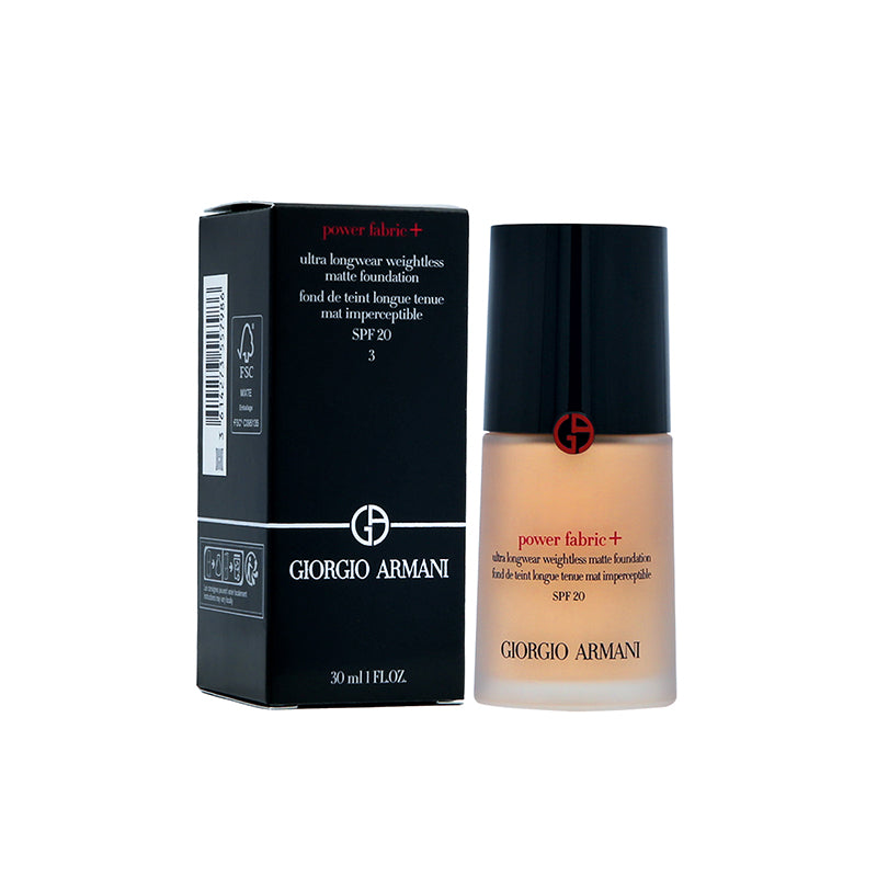 Giorgio Armani Power Fabric+ Ultra Longwear Weightless Matte Foundation  30ml | Sasa Global eShop