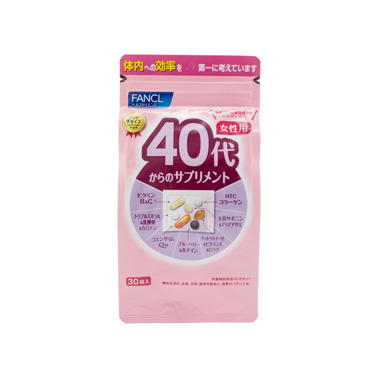 Fancl 40's Women Supplement 30pcs | Sasa Global