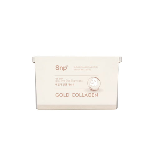 SNP Gold Collagen Daily Mask 30PCS