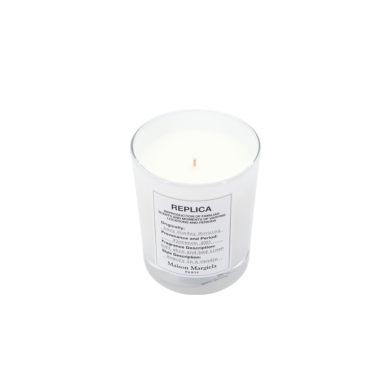 Maison Margiela Replica Lazy Sunday Morning Candle 165g | Sasa Global eShop