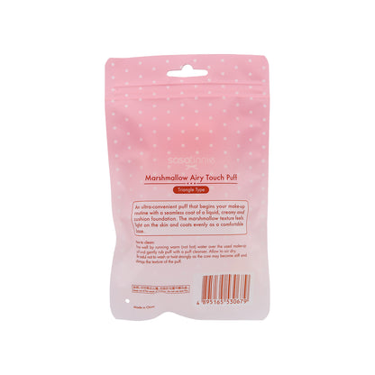 Sasatinnie Marshmallow Airy Touch Puff, Triangle 1pc | Sasa Global eShop