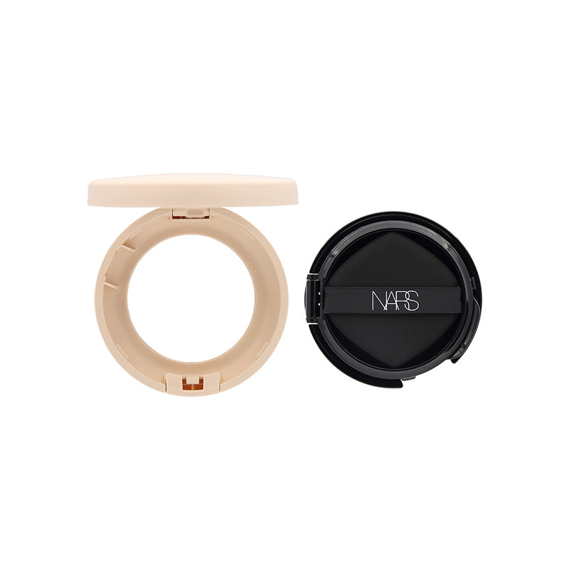 NARS Aqua Glow Cushion Foundation with case SPF 23 PA++ #Namsan 2pcs | Sasa Global eShop