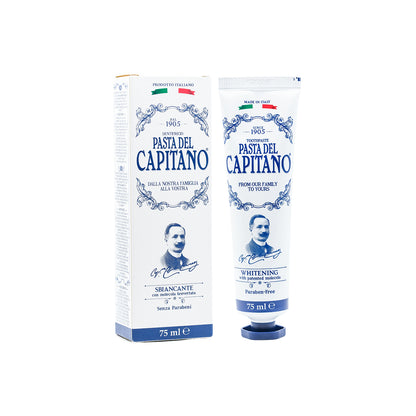 Pasta Del Capitano Whitening Toothpaste 75ml | Sasa Global eShop