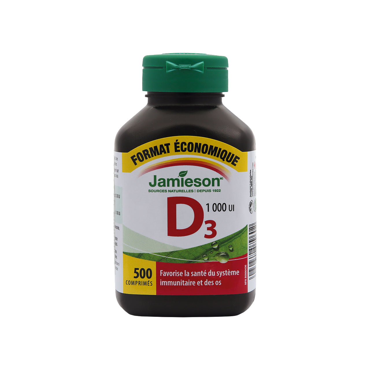 Jamieson Vitamin D3 1000IU 500Tablets | Sasa Global eShop