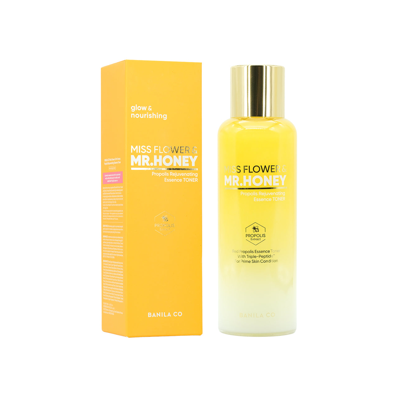 Banila Co Miss Flower &amp; Mr. Honey Propolis Rejuvenating Essence Toner 190ml