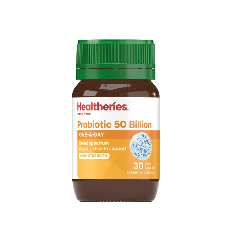 Healtheries Probiotic 50 Billion 30 capsules | Sasa Global eShop