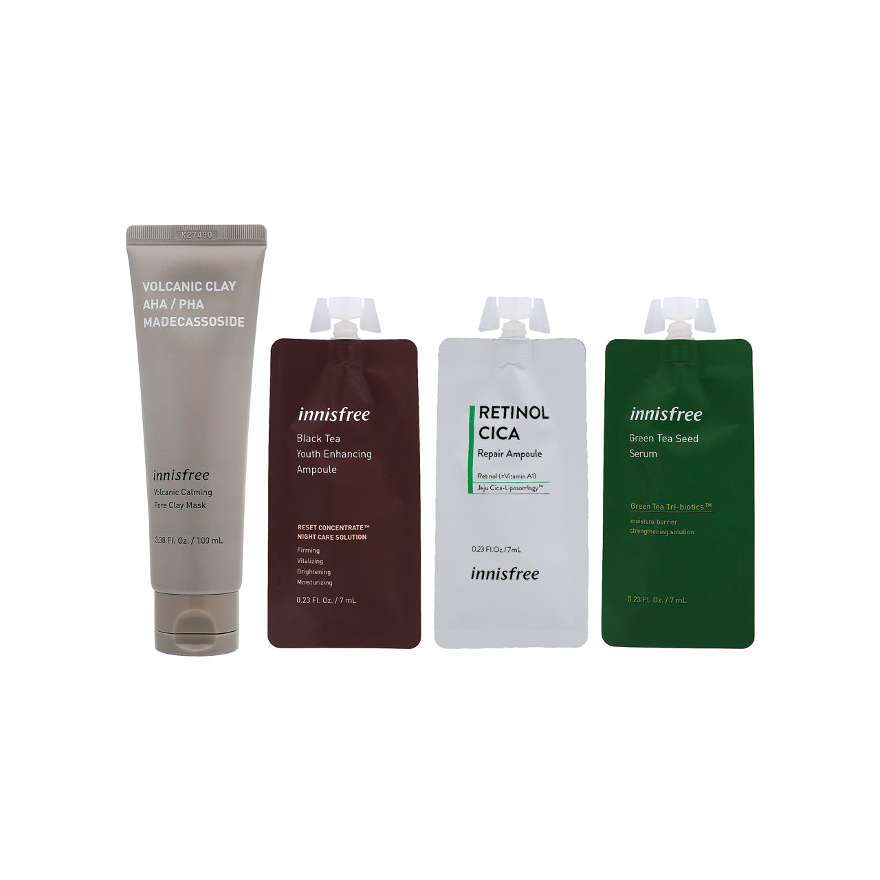 Innisfree Calming Pore Care Set With Mini Best Sellers 4pcs | Sasa Global eShop