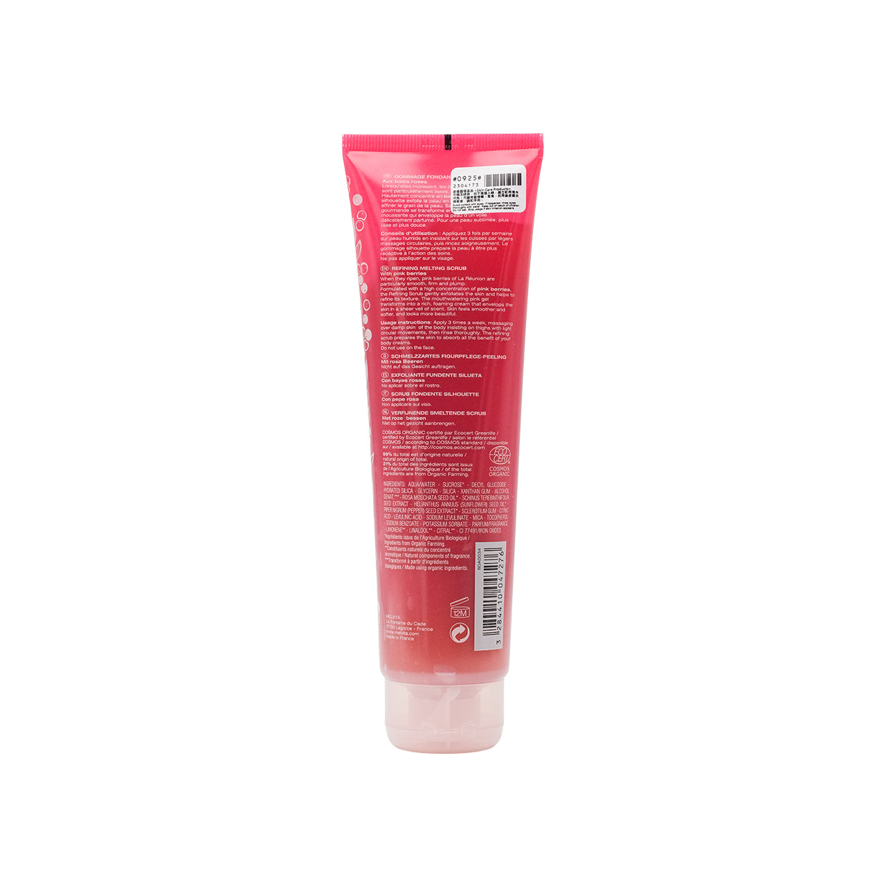 Melvita L'Or Rose Refining Melting Scrub 150ml | Sasa Global eShop