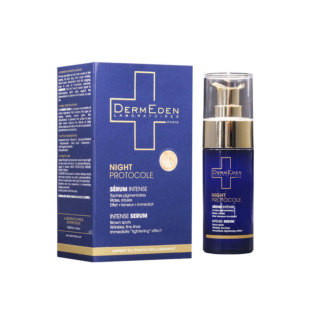 DermEden Night Protocole Intense Serum 30ml | Sasa Global eShop