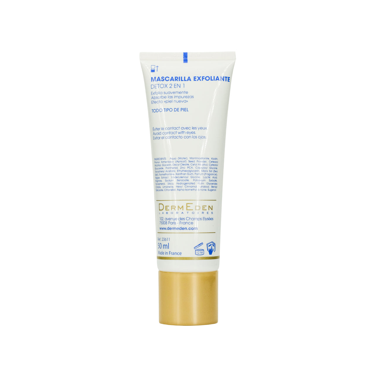 DermEden 2 in 1 Exfoliating Mask 50ml | Sasa Global eShop