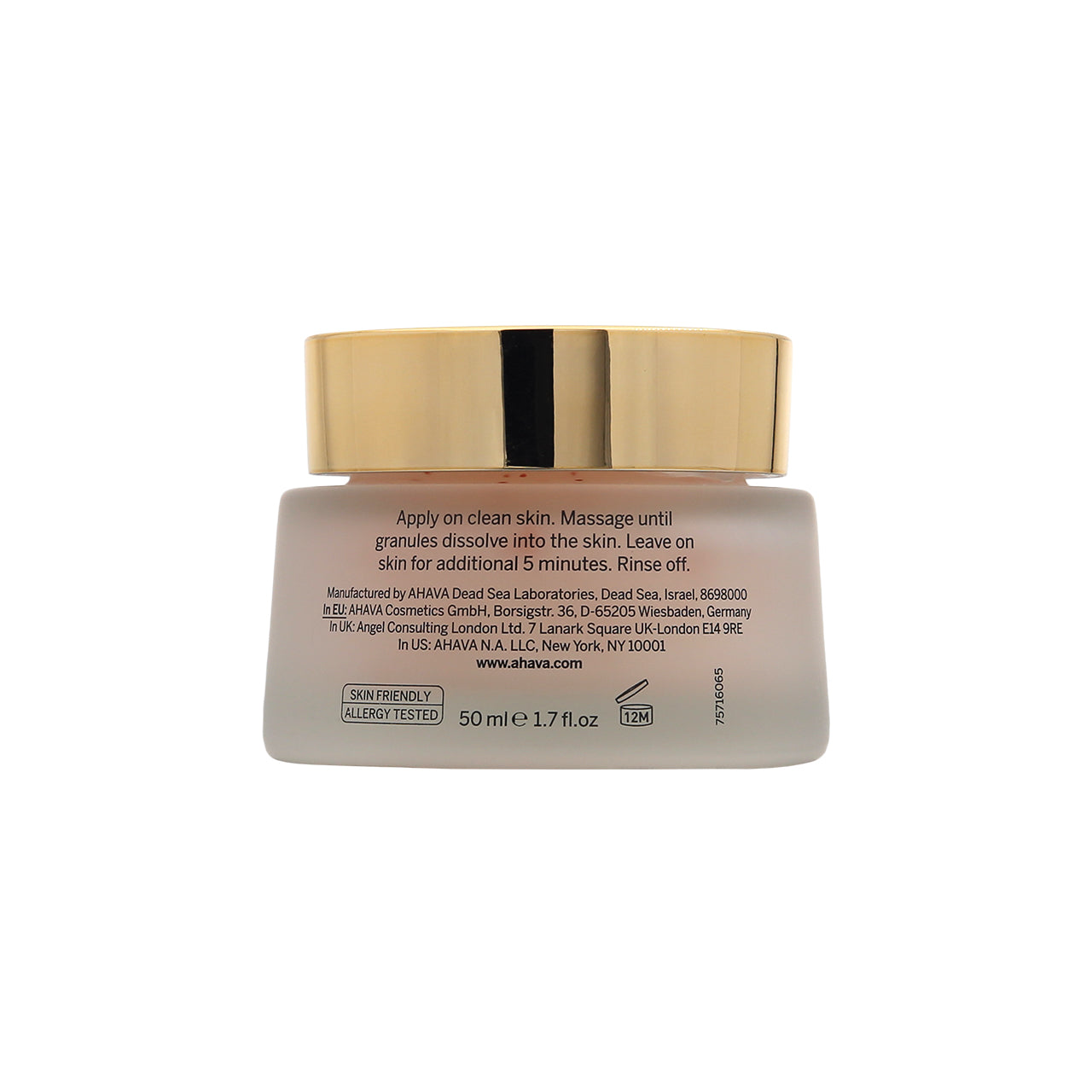 AHAVA MultiVitamin Massage Mask 50ml | Sasa Global eShop