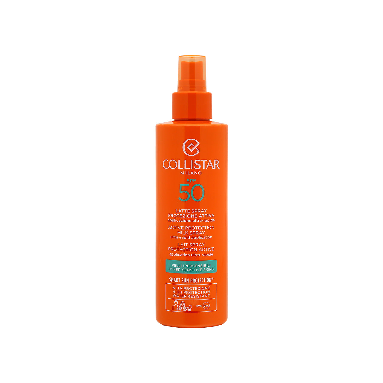 Collistar Active Protection Milk Spray Hyper-Sensitive Skins SPF50 200ml | Sasa Global eShop