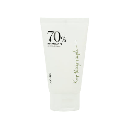 Anua Heartleaf 70 Soothing Cream 100ml | Sasa Global eShop