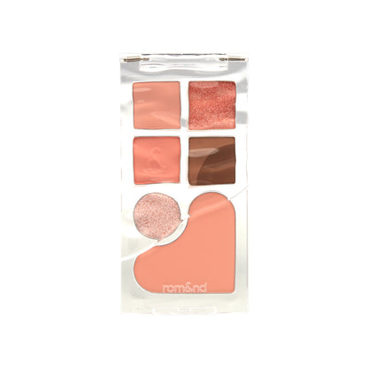 Rom&nd Bare Layer Palette (#01 Apricot Mood) 14g | Sasa Global eShop