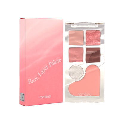 Rom&nd Bare Layer Palette (#02 Strawberry Mood) 14g | Sasa Global eShop