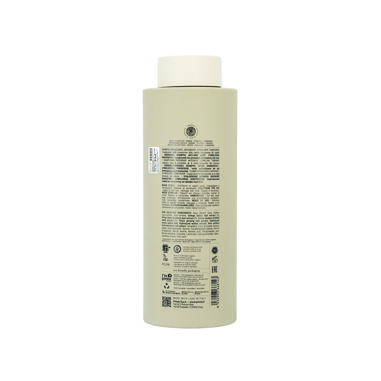 Previa Energising Shampoo 1000ml | Sasa Global eShop