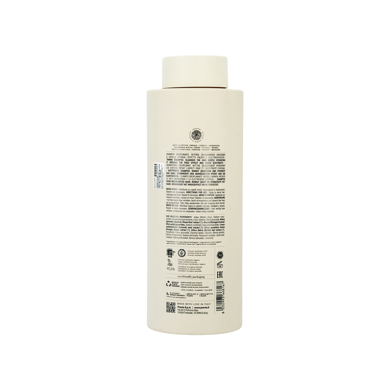 Previa Taming Shampoo 1000ml | Sasa Global eShop