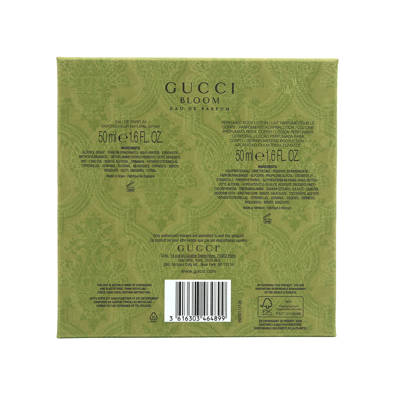 Gucci Bloom Gift Set 2pcs | Sasa Global eShop