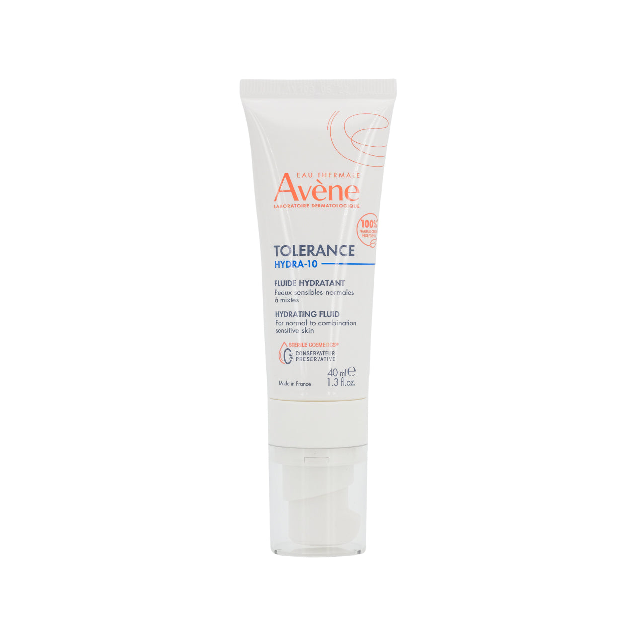 Avene Tolerance Hydra-10 Hydrating Fluid 40ml | Sasa Global eShop