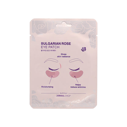 Dermal Shop Bulgarian Rose Essence Eye Mask 6pairs  | Sasa Global 